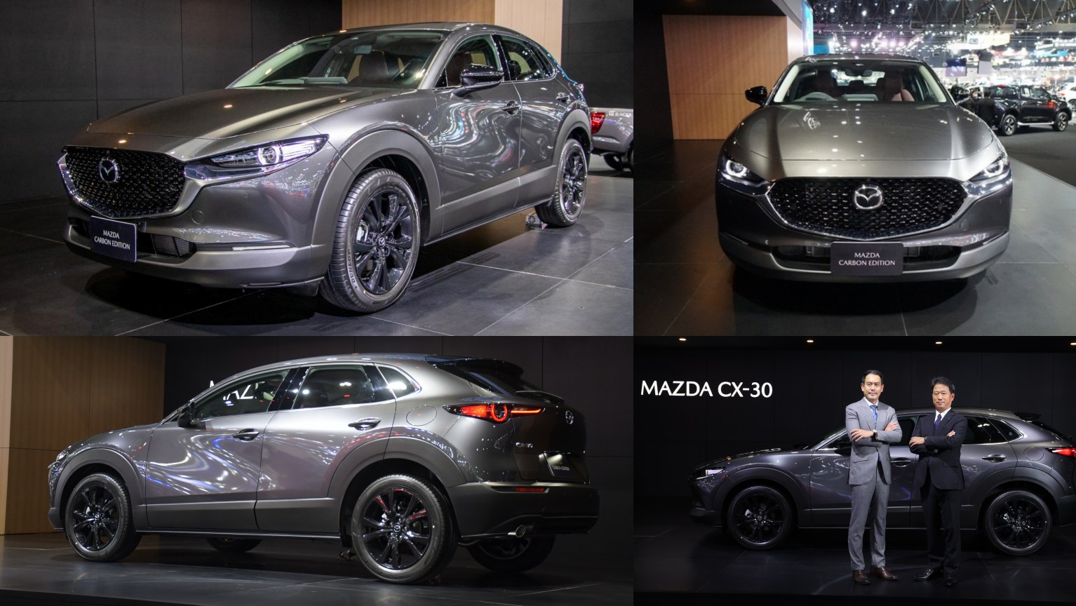 เผยโฉมครั้งแรก CX30 Carbon Edition สีเทา แมชชีน เกรย์ รับประกัน 5 ปี