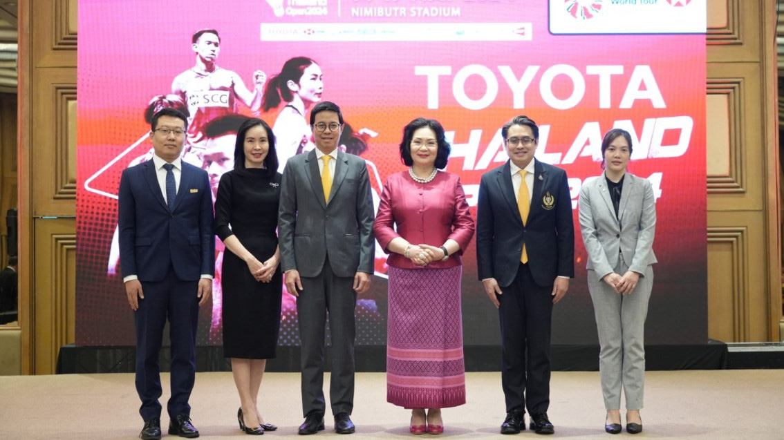 โตโยต้า ผู้สนับสนุนหลักการแข่งขันแบดมินตันระดับนานาชาติ “TOYOTA ...