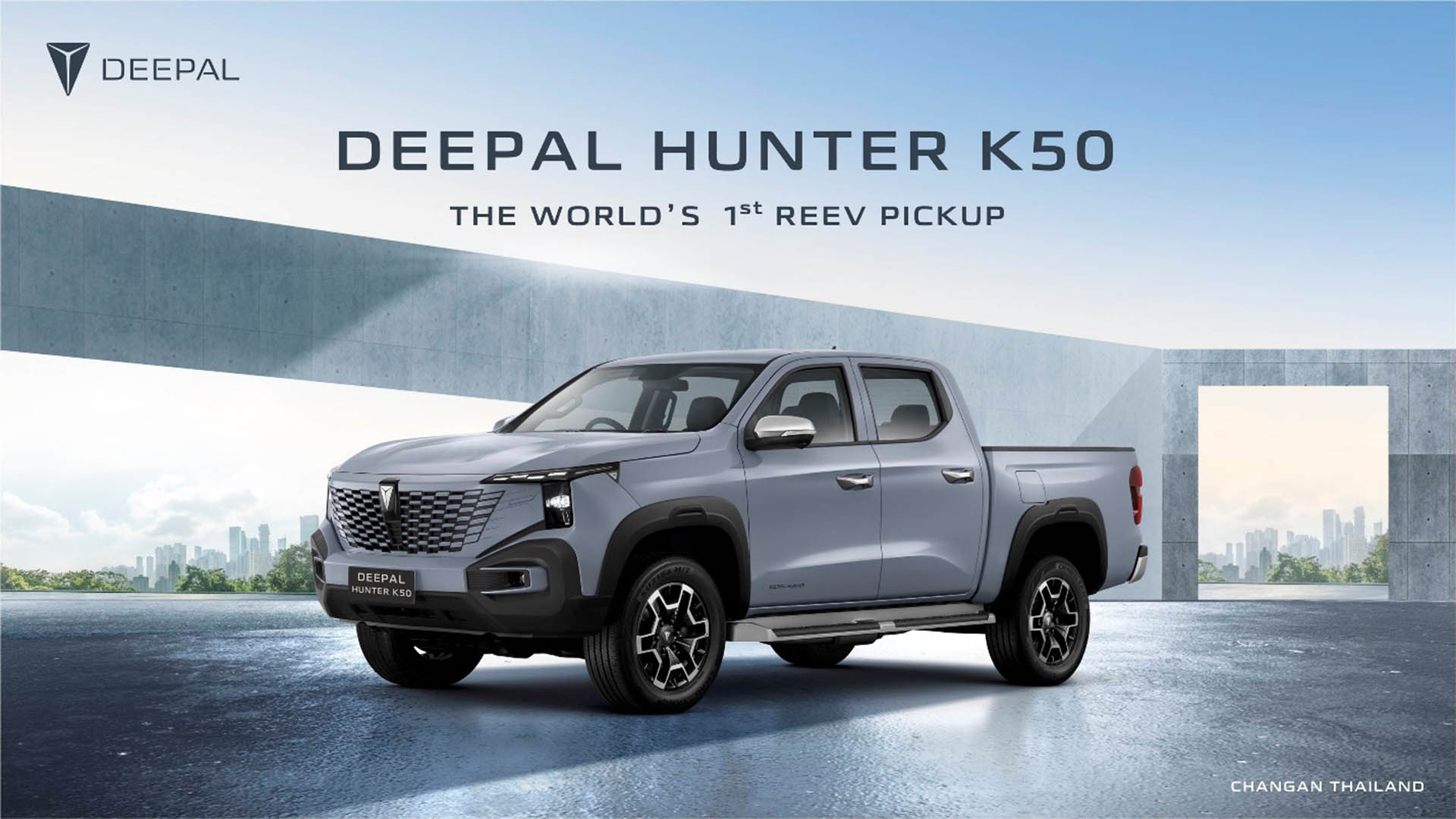 Deepal Pu Reev DEEPAL HUNTER K50 รถกระบะ REEV คันแรกของโลก ประกาศราคา ในงาน Motor Show ...